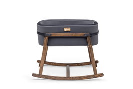 Hanah Home Cuna Hier - Negro, Nogal